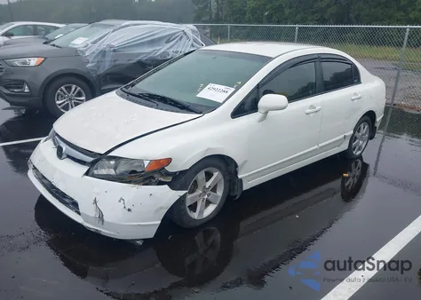 2007 Honda Civic Lx z USA, uszkodzony, nr VIN 1HGFA16547L094443